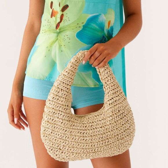 Peppermayo Handbags - Peopermayo Neevah Shoulder Bag Natural